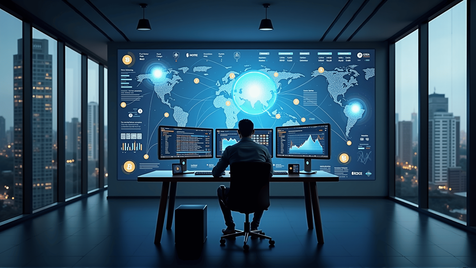 Digital news feed with blockchain updates