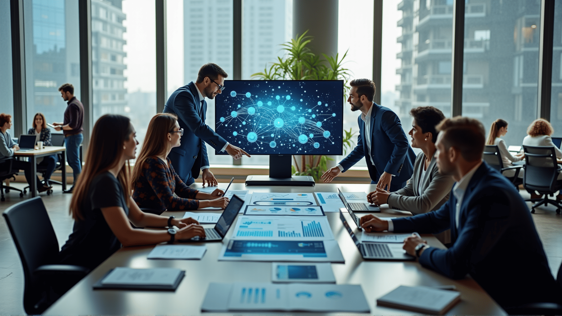 Blockchain partnerships and collaborations